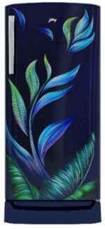 Godrej 200–210L Direct Cool Single Door Refrigerator (Marvel Series, Blue)