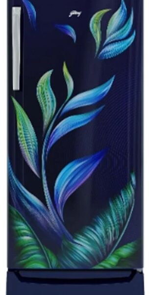 Godrej 200–210L Direct Cool Single Door Refrigerator (Marvel Series, Blue)