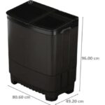 Godrej 9.0 Kg 5 Star Semi Automatic Top Loading Washing Machine, Edge Ultima Series with PowerMax Wash Motor - Image 3