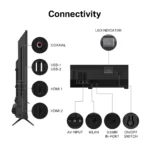 Wiscon WIL32HV 32 inch Smart 1GB/8GB LED TV with Voice Remote - Image 4