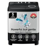 Samsung 8 kg, 5 star, Semi-Automatic Top Load Washing Machine (WT80C4200GG/TL, Air Turbo Drying
