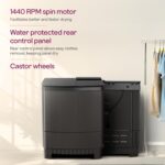Godrej 8 Kg 5 Star With 460 PowerMax Wash Motor Semi-Automatic Top Load Boderless - Image 5