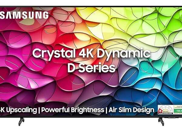 Samsung 108 cm (43 inches) D Series Brighter Crystal 4K Dynamic Ultra HD Smart LED UA43DUE80AKLXL