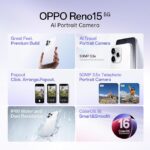 Oppo Reno15 5G (Twilight Blue, 12GB RAM, 512GB Storage) - Image 3