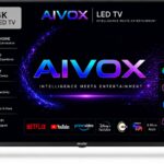 Aivox 108 cm (43 inches) D Series Brighter Crystal 4K Dynamic Ultra HD Smart LED